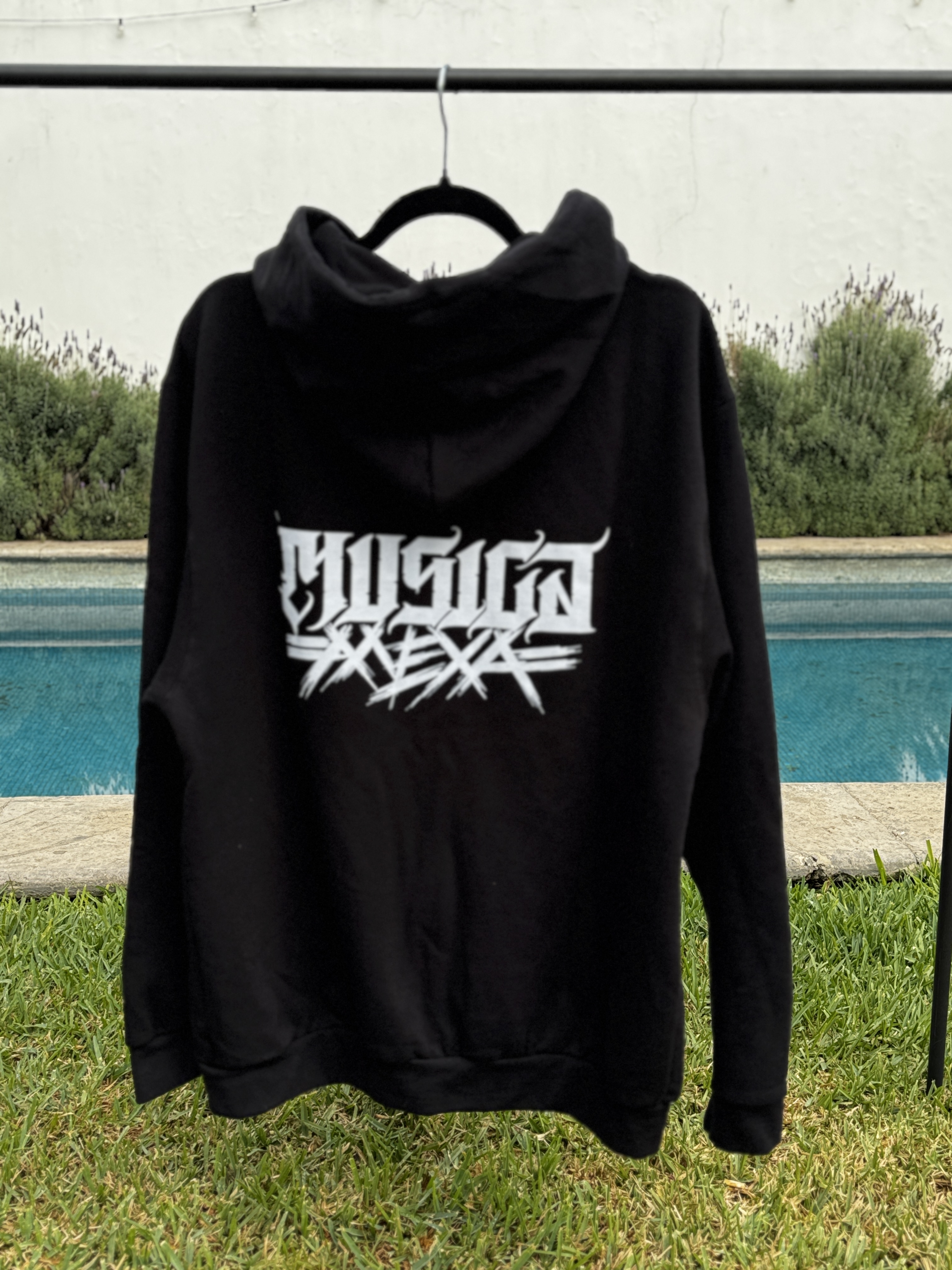 Hoodie MUSICA MEXA espalda